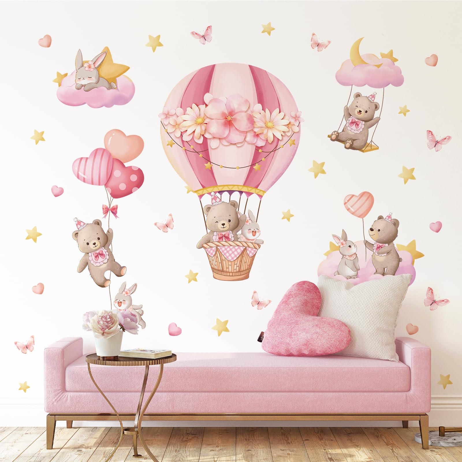 Tanlaby decor for nursery, bedroom, playroom or classroom.
