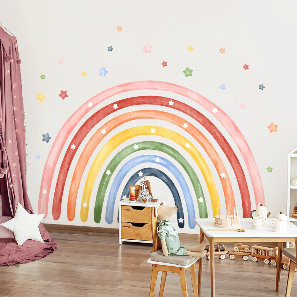 Tanlaby smooth-adhesion wall stickers stick to smooth surfaces without mess.