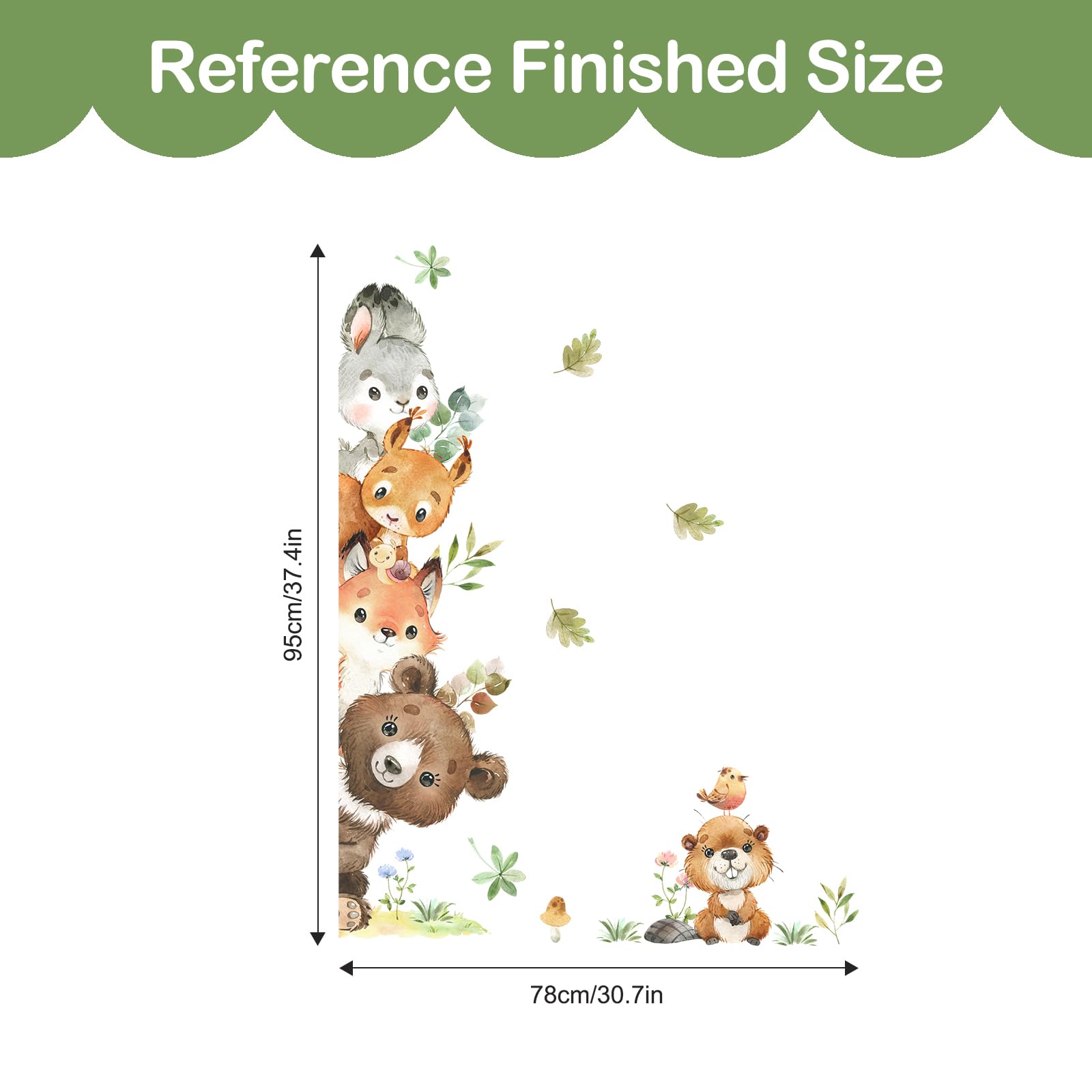 Tanlaby washable-durable-vinyl-sticker waterproof and easy to clean for busy kids spaces.