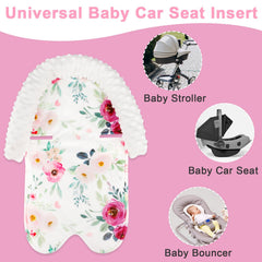 TANOFAR universal-fit insert for car seats, strollers, and bouncers with two slits.