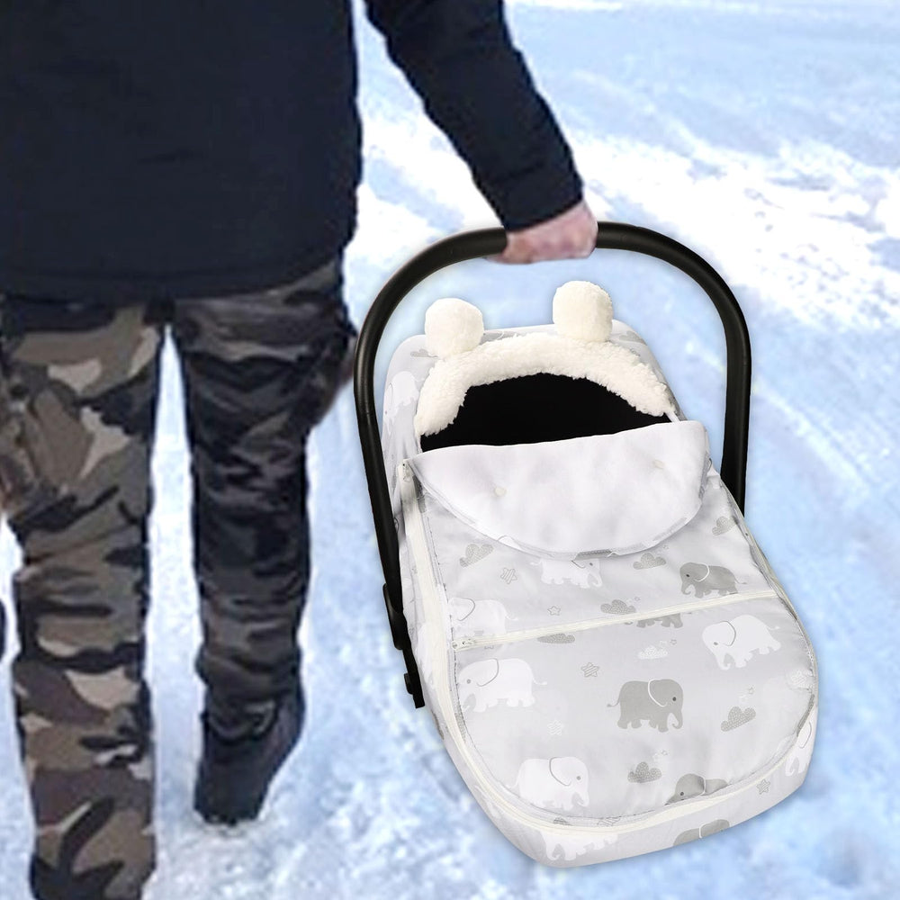TANOFAR baby carseat cover is easy to care and machine washable.