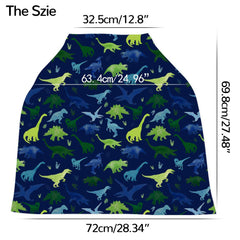 Tanofar car seat canopy in soft breathable fabric provides shade.