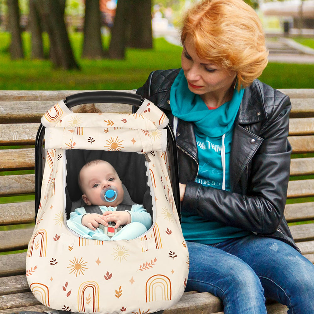 TANOFAR car seat cover provides 360-degree protection with soft fleece for comfort.