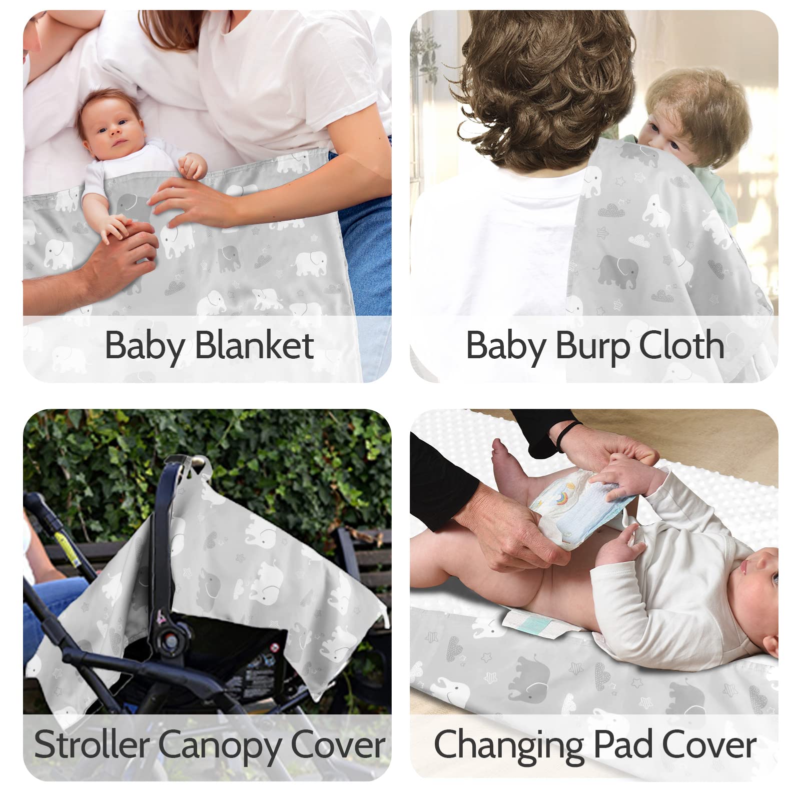 Tanofar baby car seat cover makes a thoughtful multi-use gift.