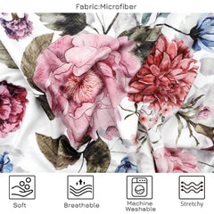TANOFAR car seat cover peony provides privacy during outings and sun protection.