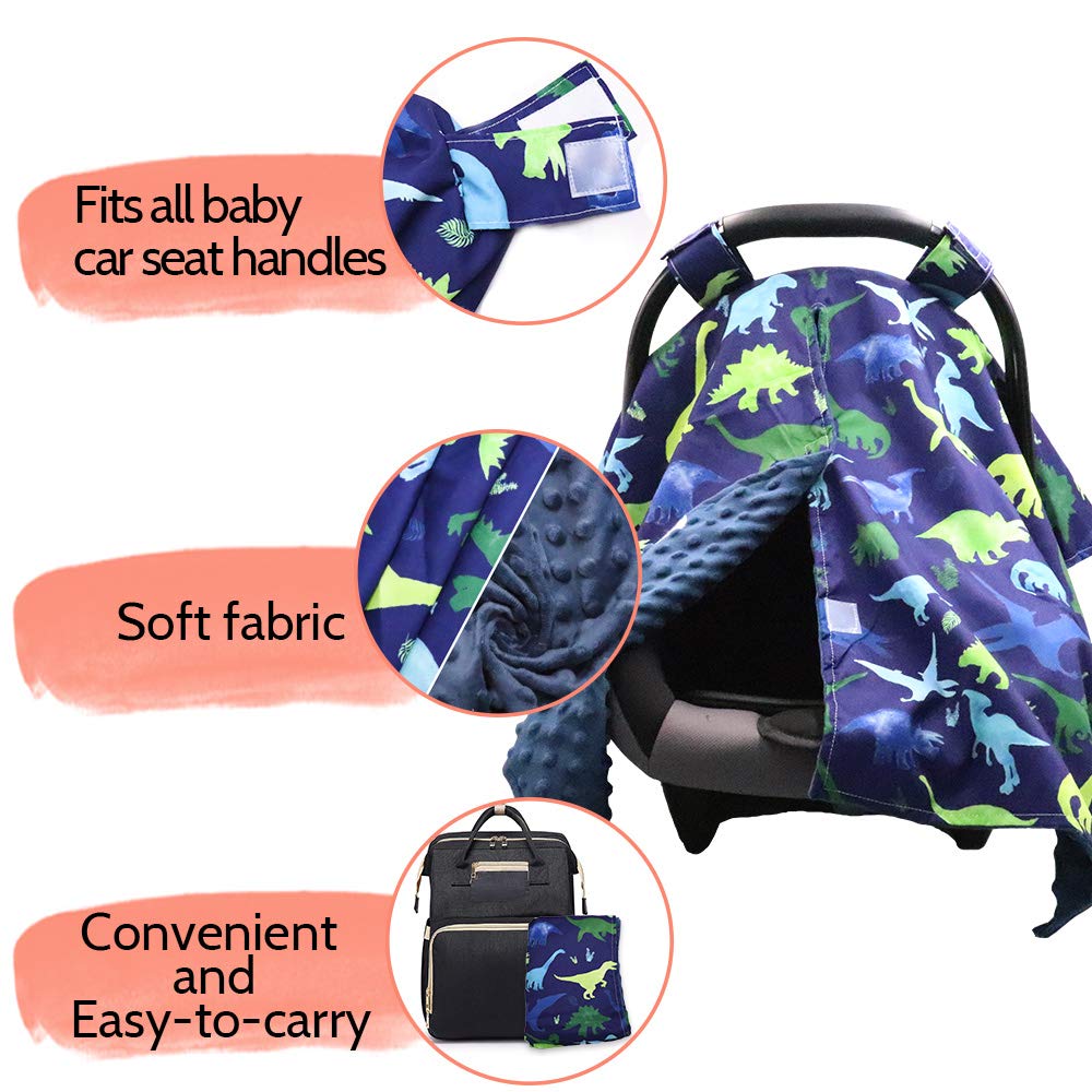 TANOFAR wind-light shield keeps baby comfortable during car rides