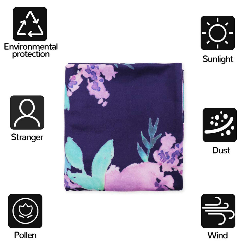 TANOFAR carseat cover with widest neckline for easy nursing access
