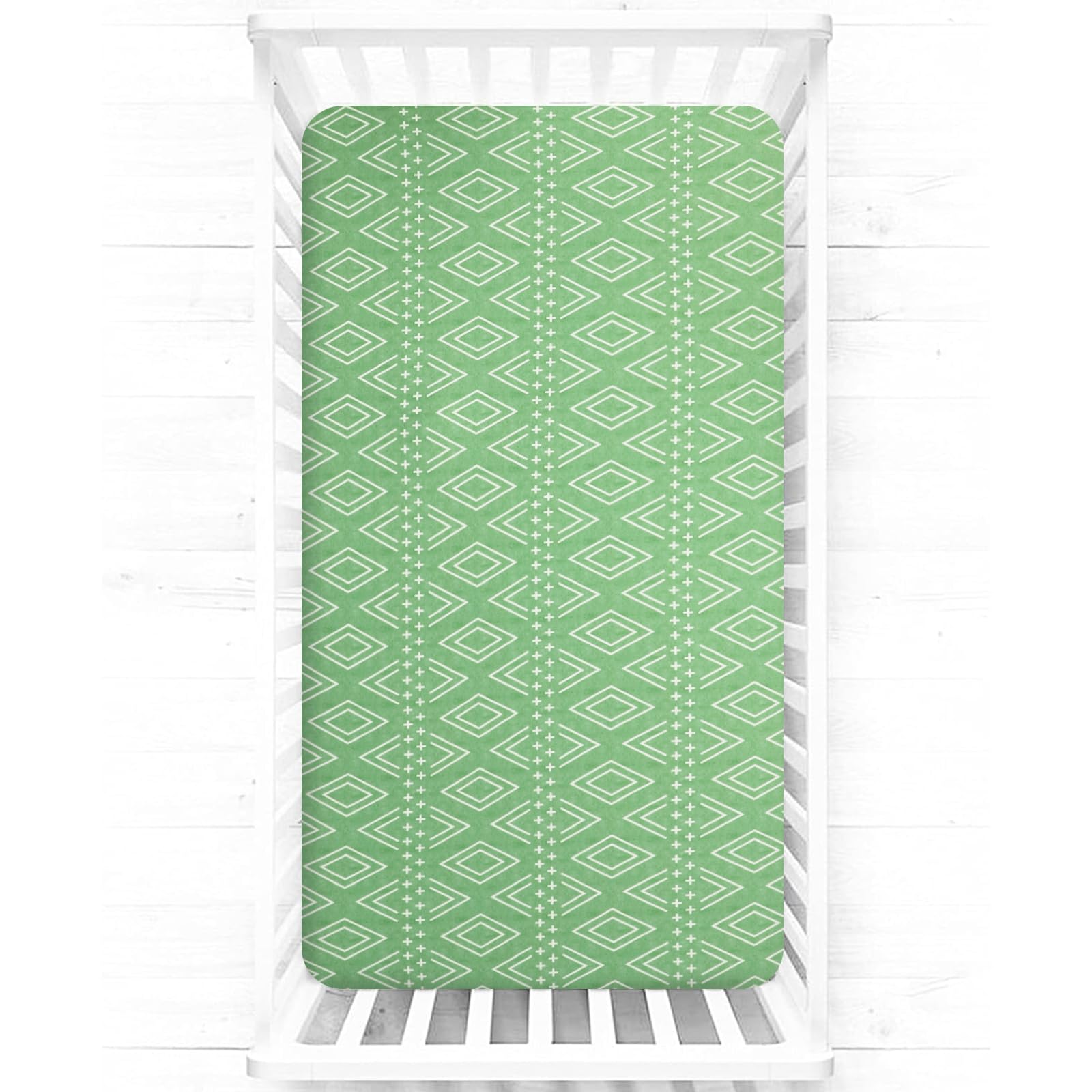 TANOFAR crib sheets snug-fit on mattress for secure sleep