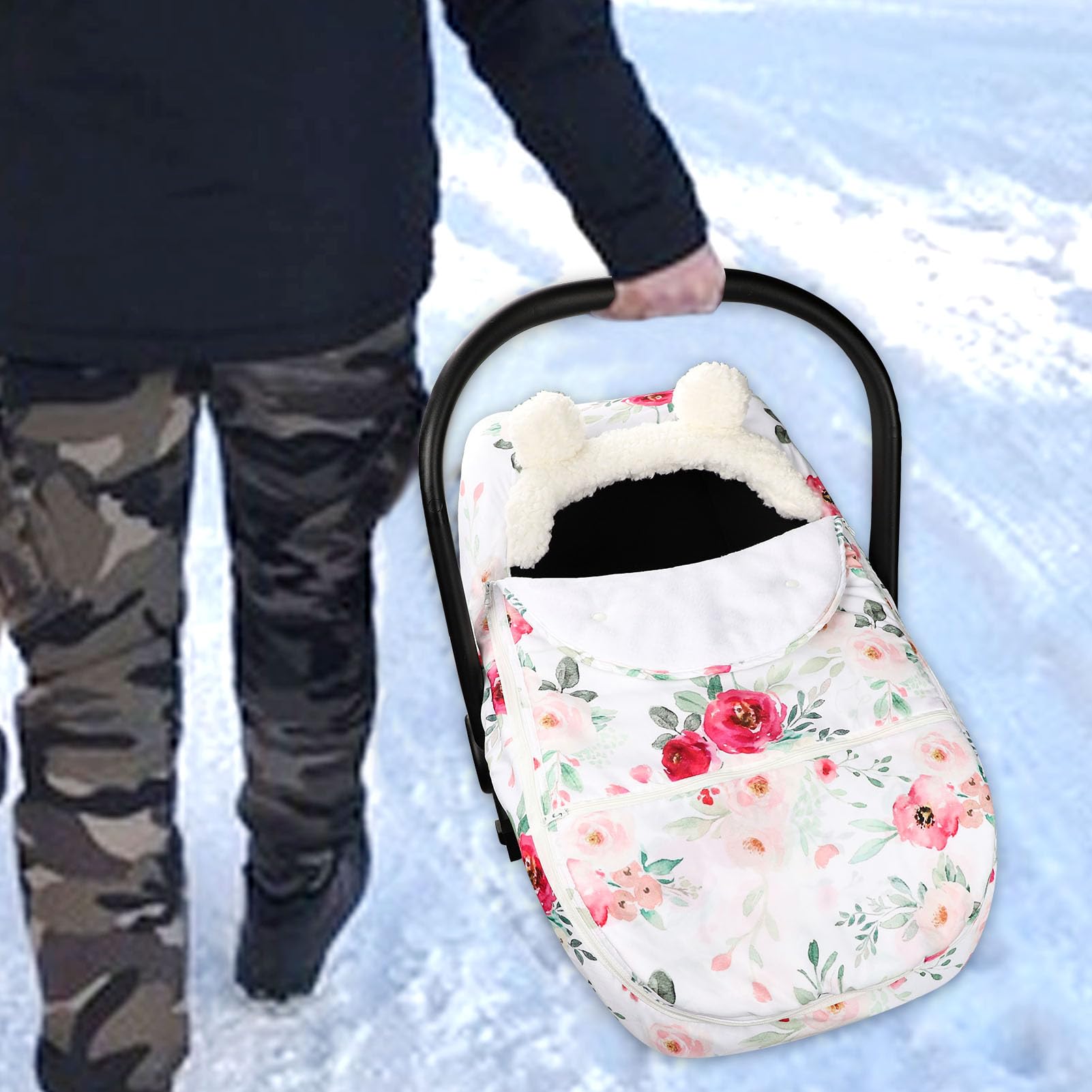 TANOFAR flower-themed insert combines coordinated style and practicality