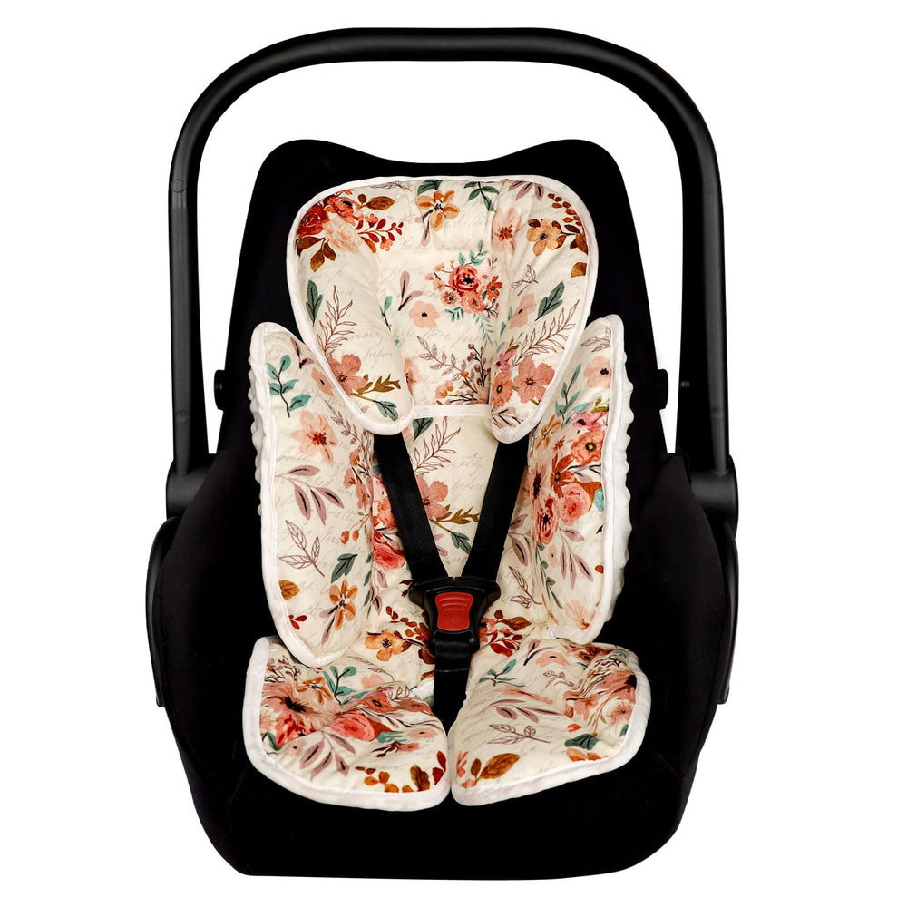 TANOFAR infant head support with full-body coverage for newborn comfort in seats.