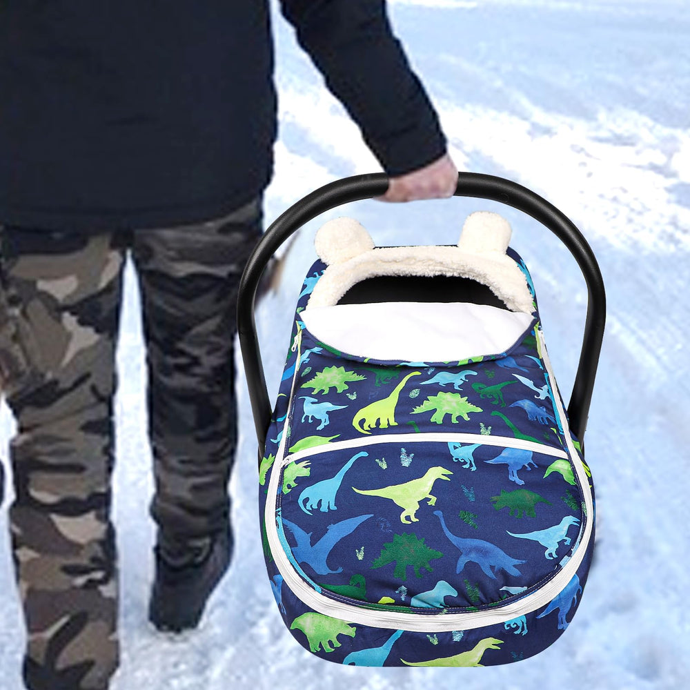 TANOFAR machine-washable carseat cover simplifies post-ride cleanup