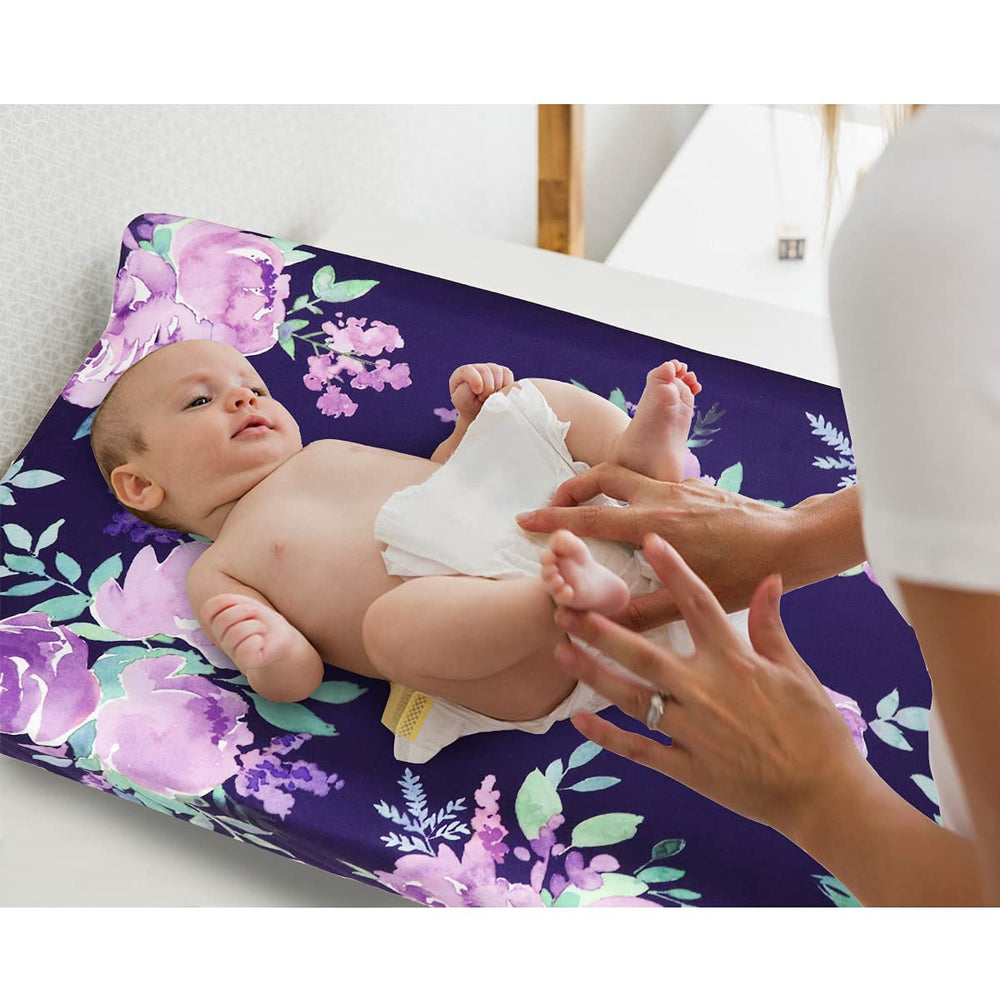 Tanofar machine-washable changing pad cover for easy cleaning and long-lasting use.