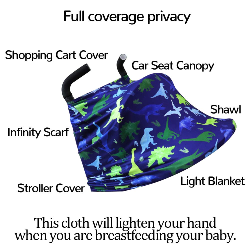 Tanofar nursing cover draped for privacy during breastfeeding on the go.