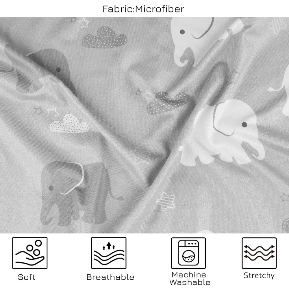 TANOFAR nursing cover on a stroller canopy offers sun protection while staying breathable.