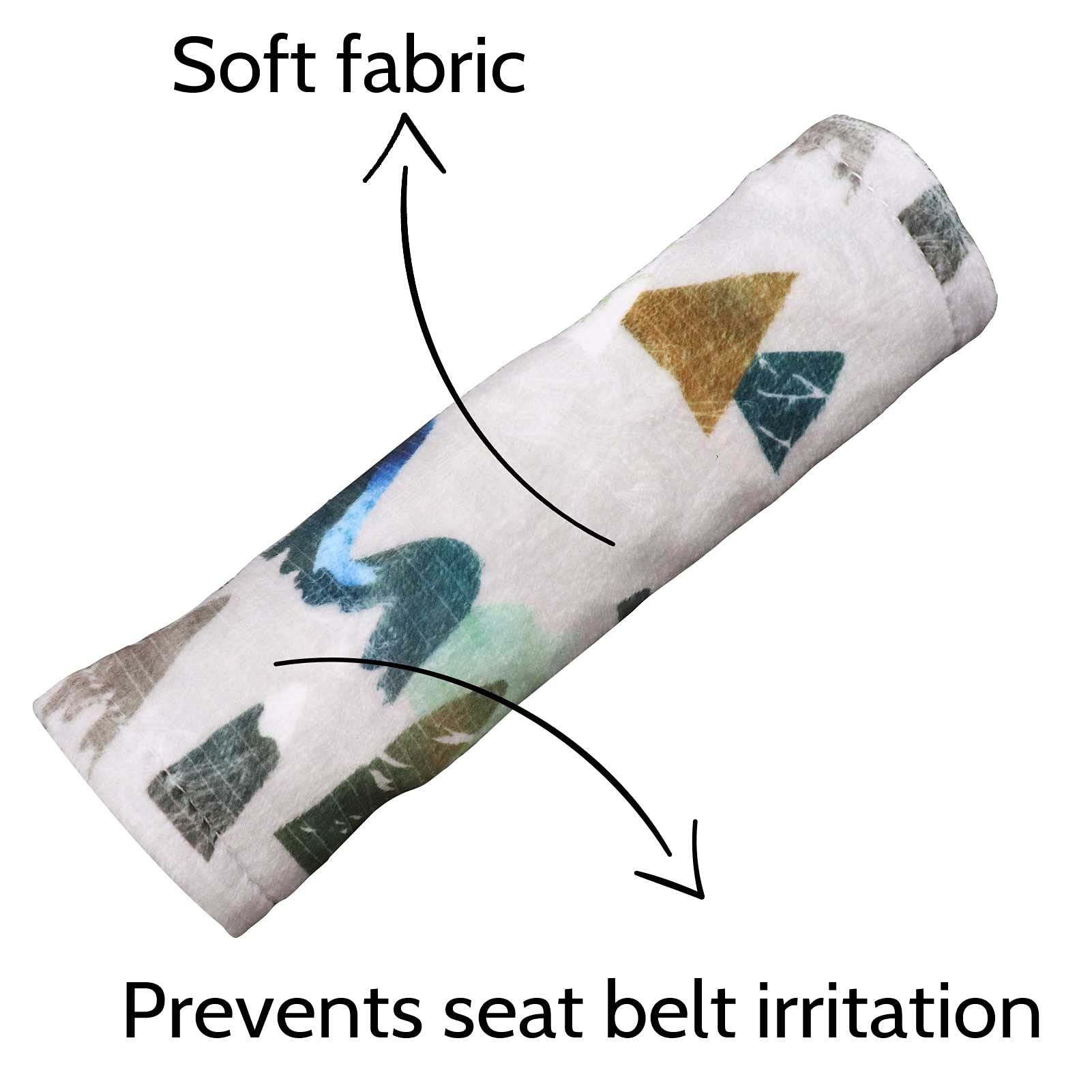TANOFAR pushchair-stroller belt cover protects neck and reduces rubbing.