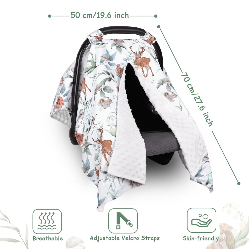 TANOFAR soft diaper changing pad provides a clean, cushioned surface.