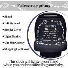 TANOFAR stroller cover shields baby from sun and wind while strolling.
