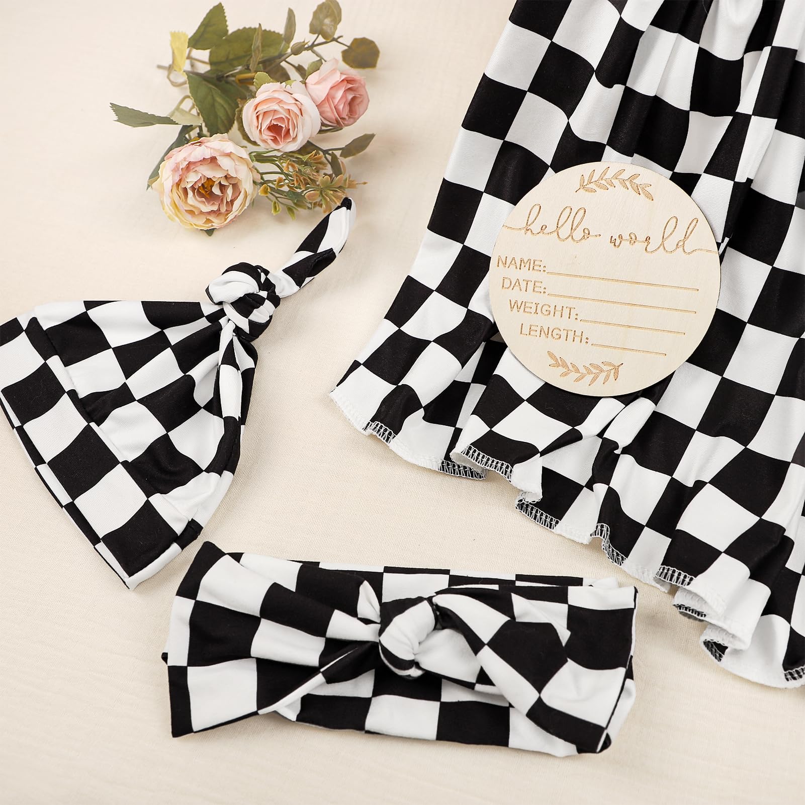 TANOFAR swaddle fabric close-up reveals soft, breathable texture ideal for gentle wrapping.