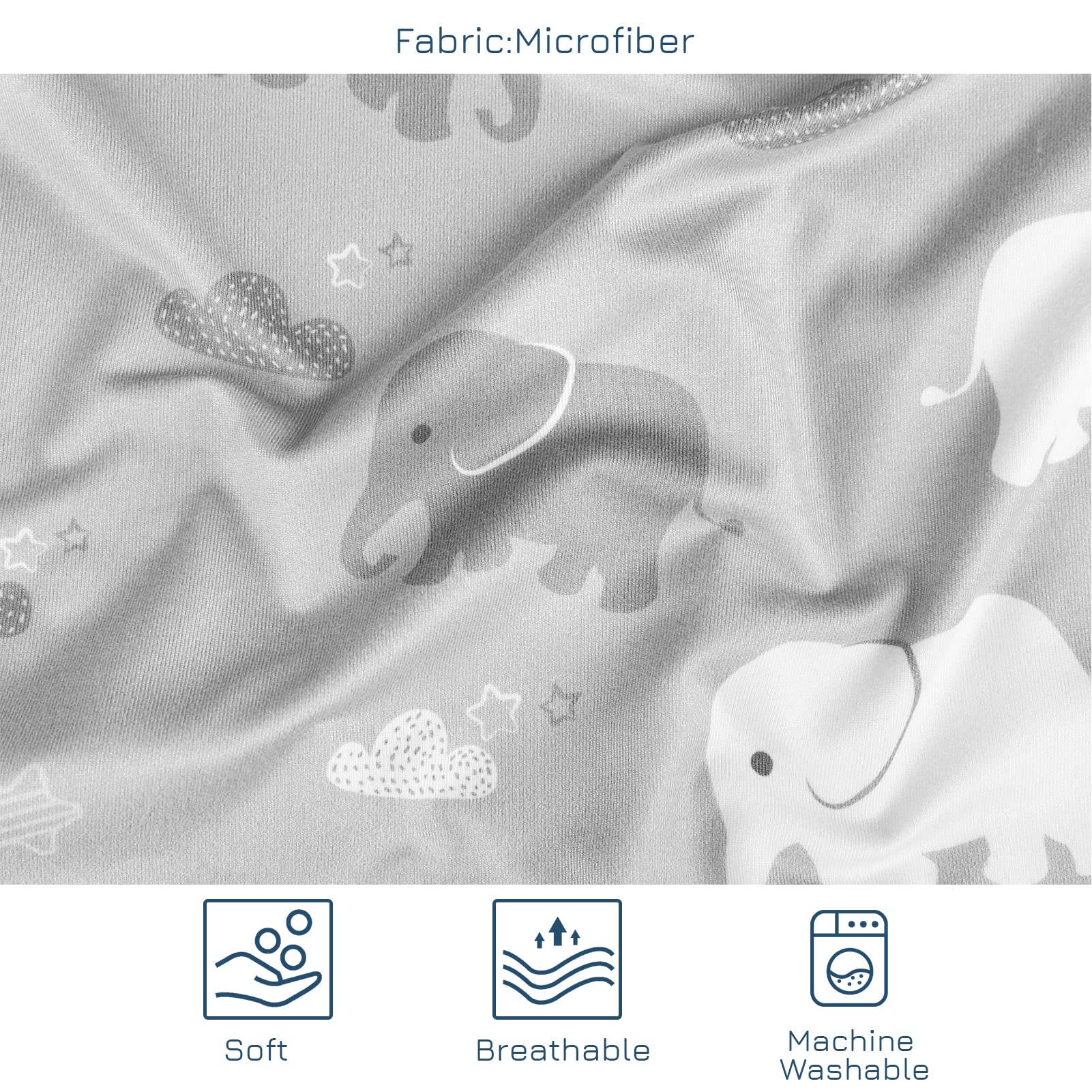 TANOFAR toddler pillowcase 2-pack ready for clean, quick-swaps.