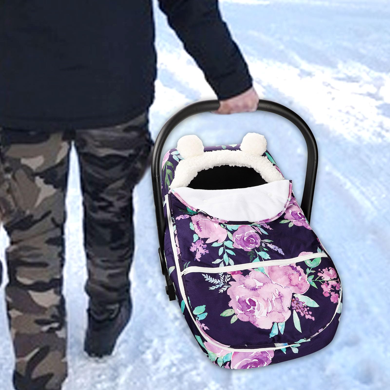 Tanofar zipped removable design allows quick adjustments and removal.