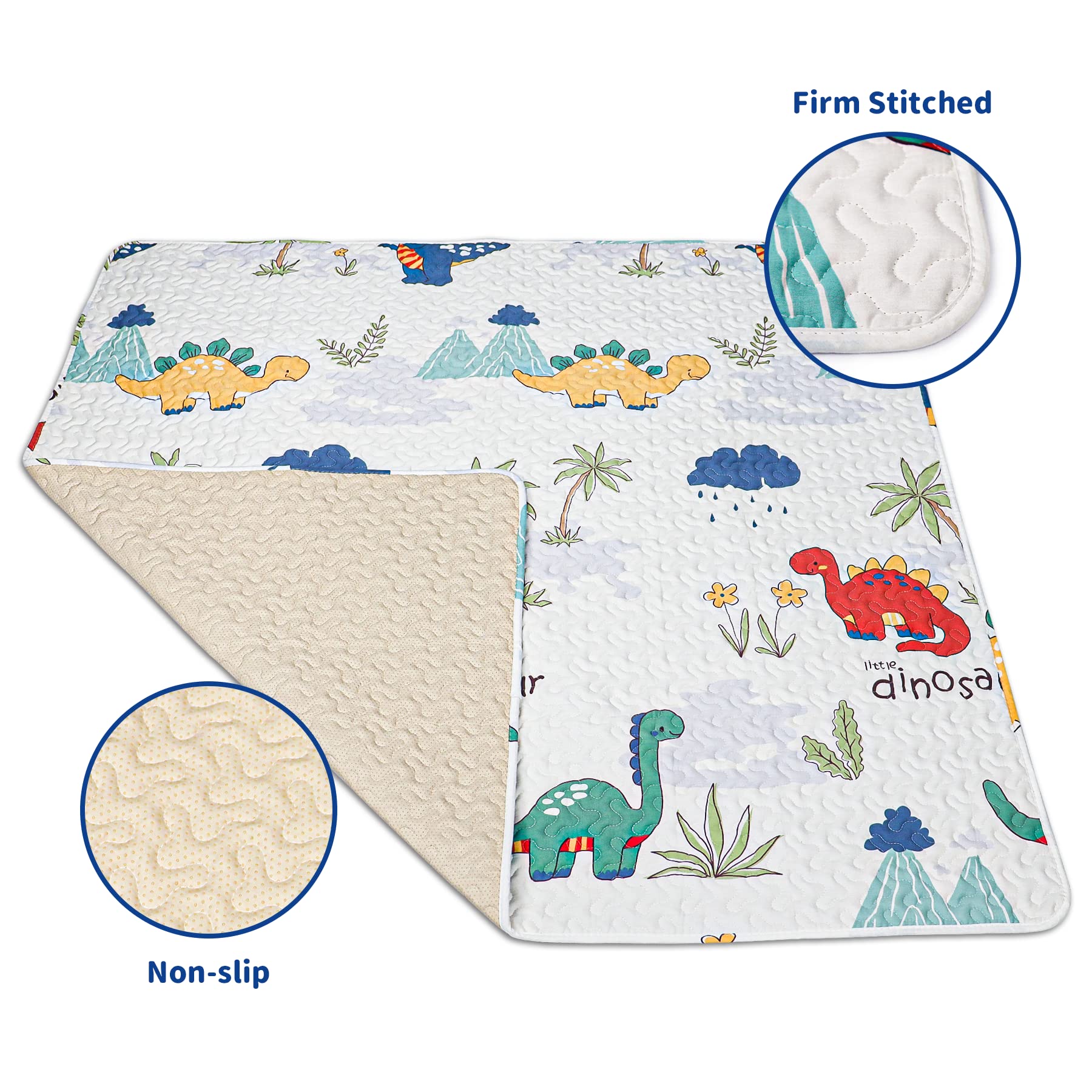TANOSHII baby play mat non-slip surface keeps little explorers safe.