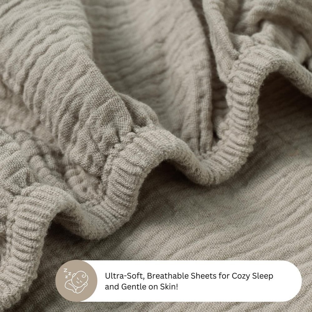 Tansy Panda bassinet sheet offers universal fit across bassinets