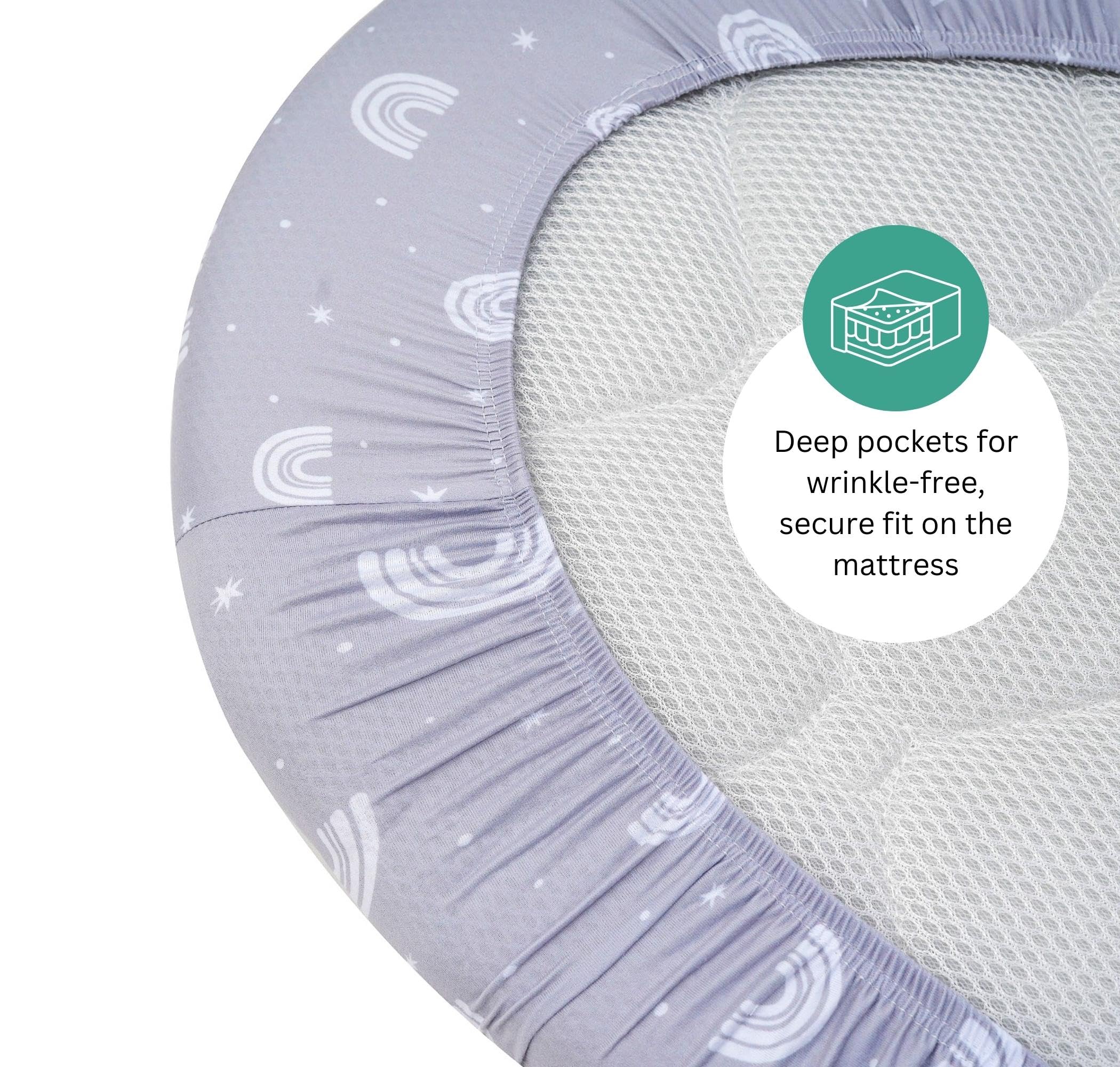 TansyPanda sheets are machine washable and quick-drying.
