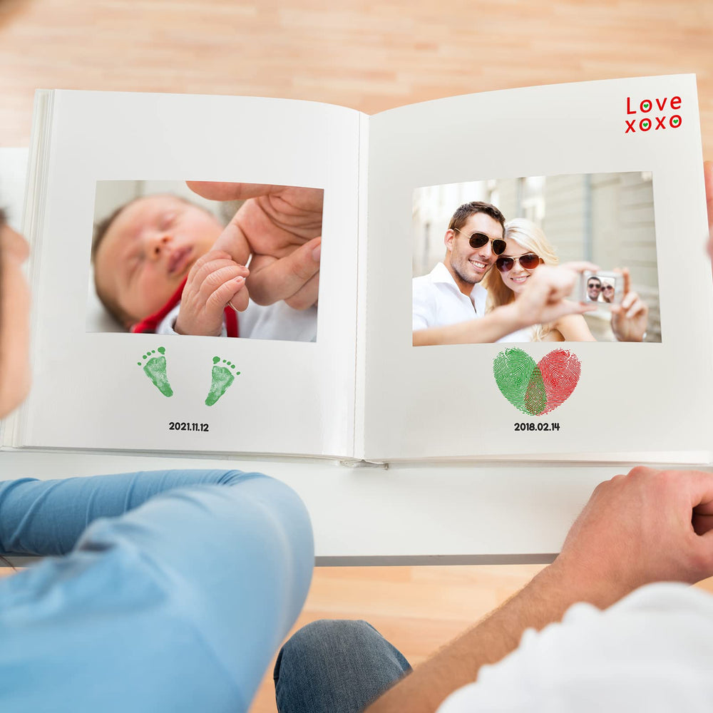 TaoBary imprint cards and ink pads provide organized, shareable memories.