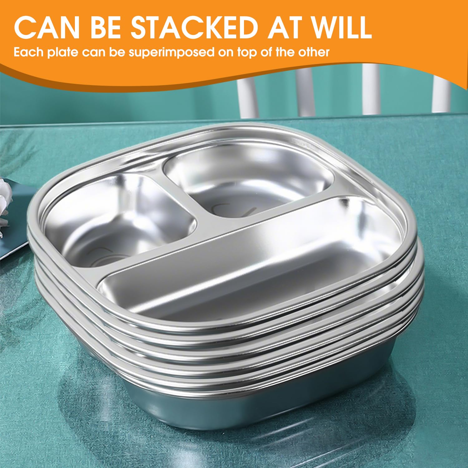 TAOceeXI freezer-safe plate ready for prepped meals and snacks