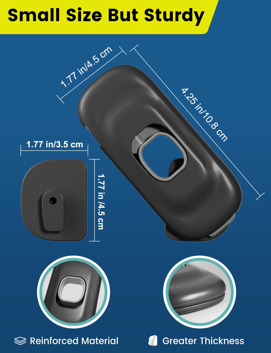 TapyTry locks-compatibility cover multiple surfaces from doors to refrigerators.