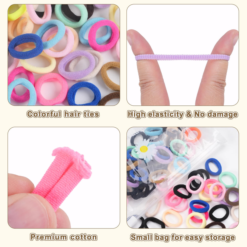 TaShow cotton baby hair ties offer gentle removal and comfort