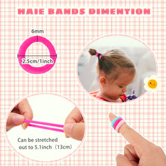 TaShow four topsy-tails for easy jumbo or delicate hairstyles.