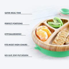 TATA AMG soft silicone-tipped spoons protect delicate gums during early feeding.
