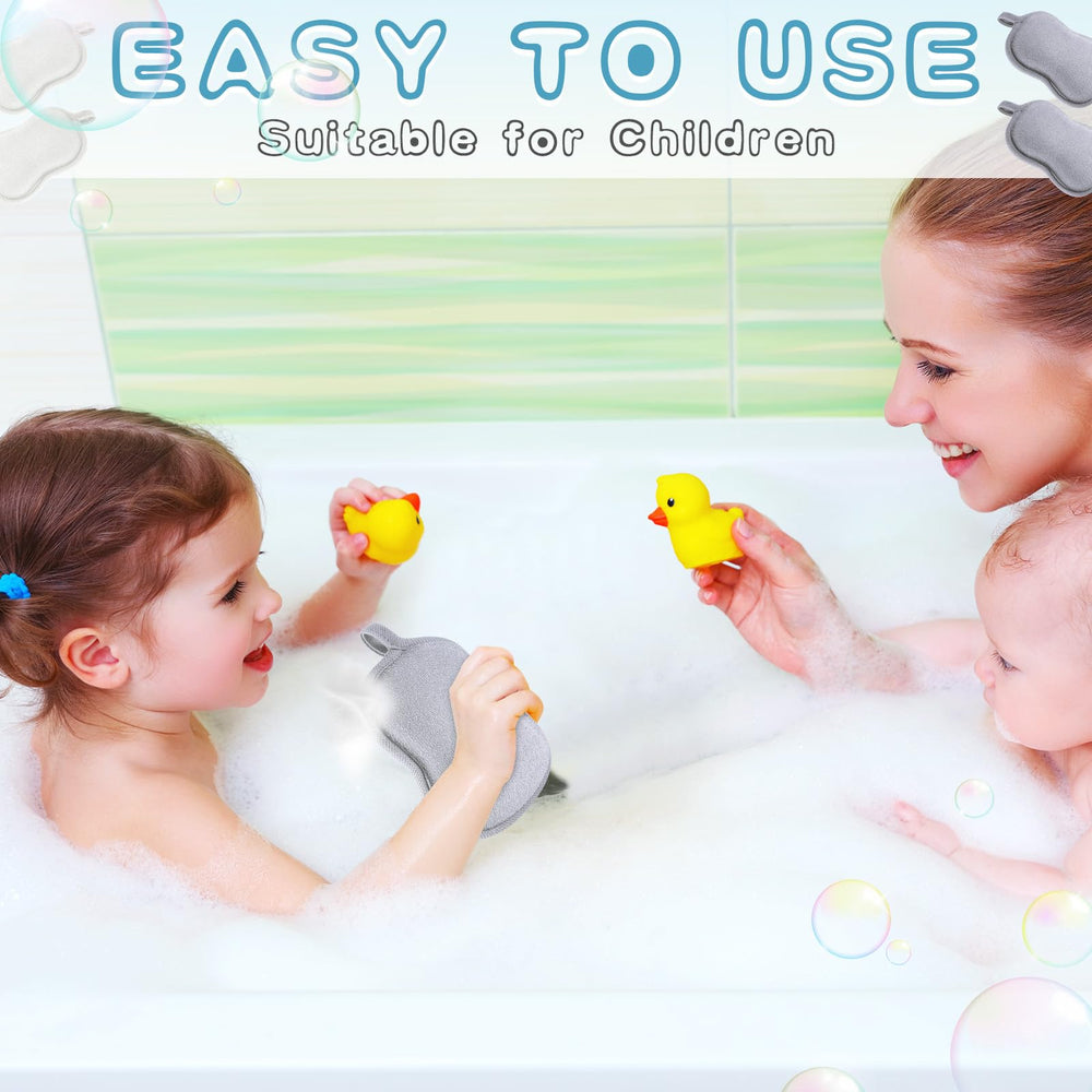 Tatuo soft-touch sponge remains durable through multiple baths.