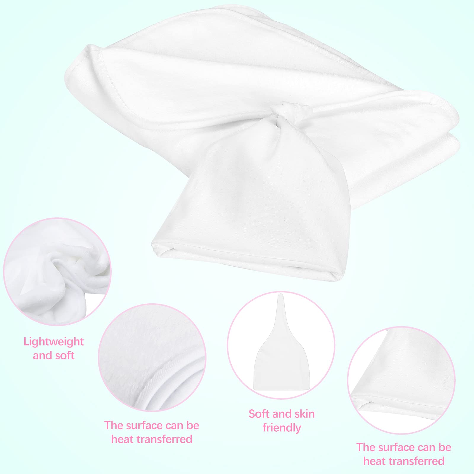 Tatuo baby cap elastic band close-up—secure, gentle fit.