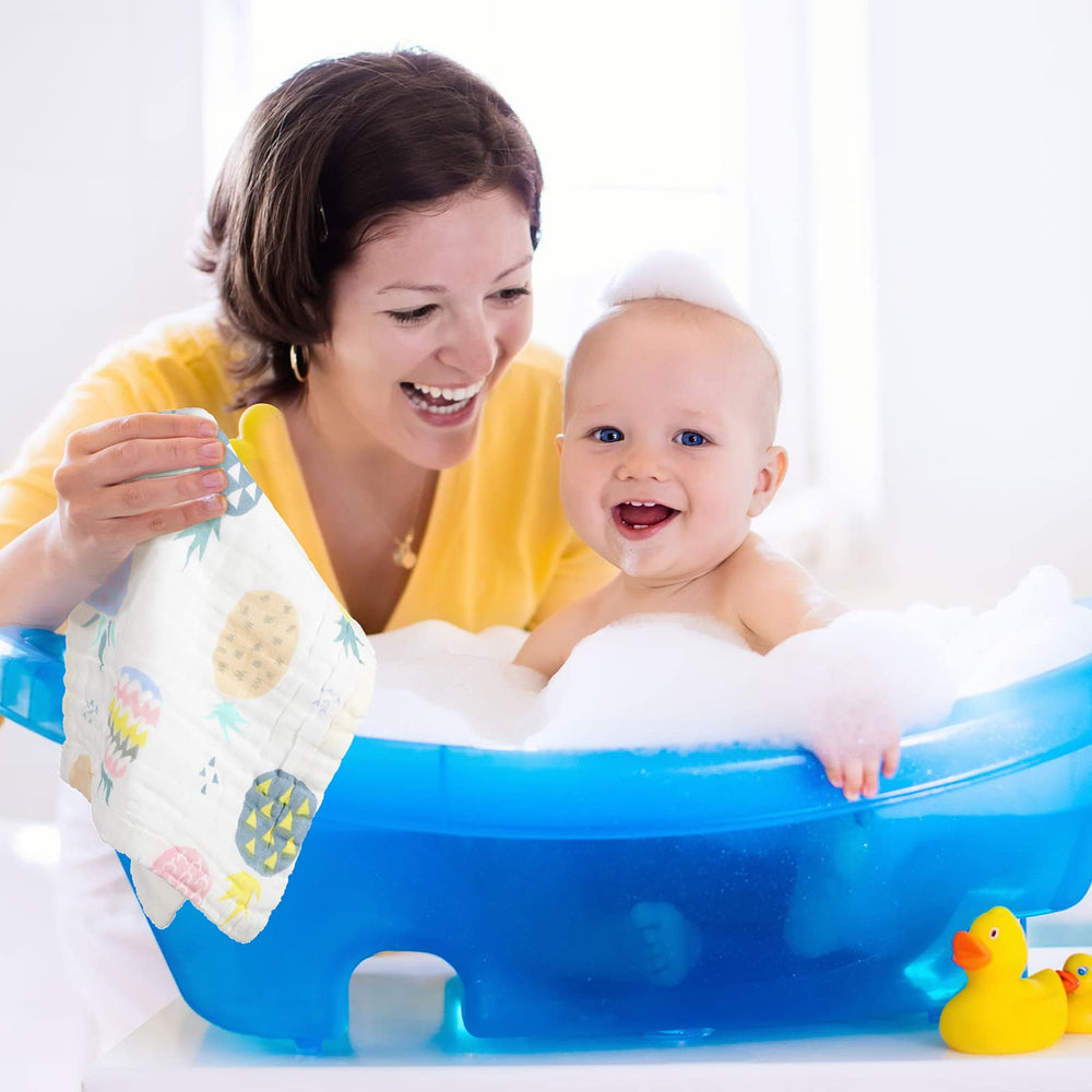 Tatuo soft-touch muslin burp cloth gentle on baby skin