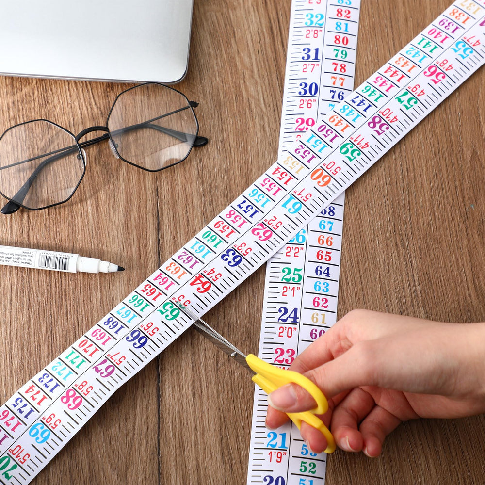 Tatuo adhesive ruler supports quick height checks during daily routines.