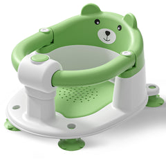 Tavlshero baby bath seat back view highlights sturdy back support for secure bathing