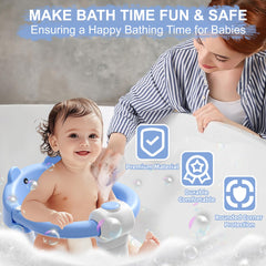 Tavlshero bath seat shows four suction cups for secure grip on smooth surfaces.