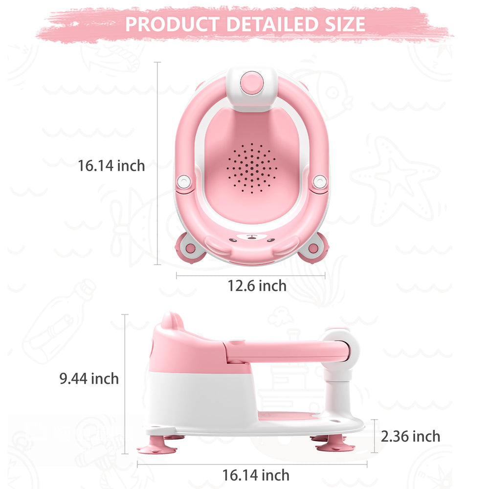 Tavlshero toddler bath chair makes a practical baby shower gift.