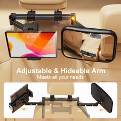 TAZENI detachable design allows back or front mount as children grow.