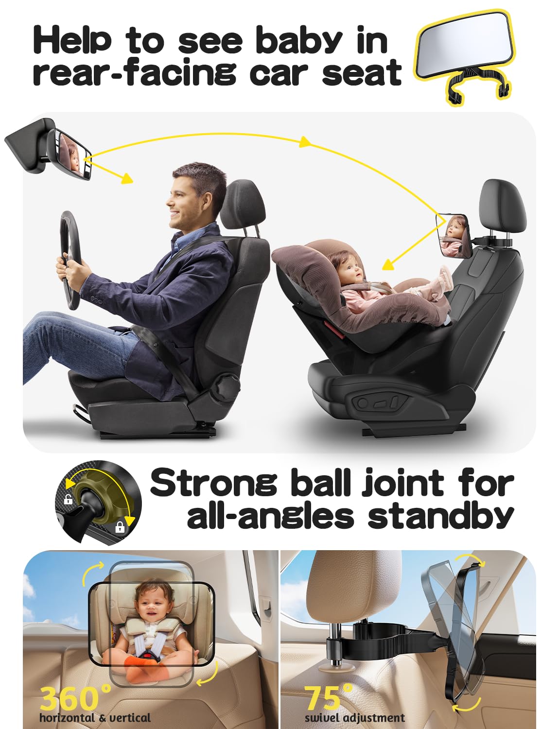 TAZENI Durable ABS and PP materials for long-lasting use