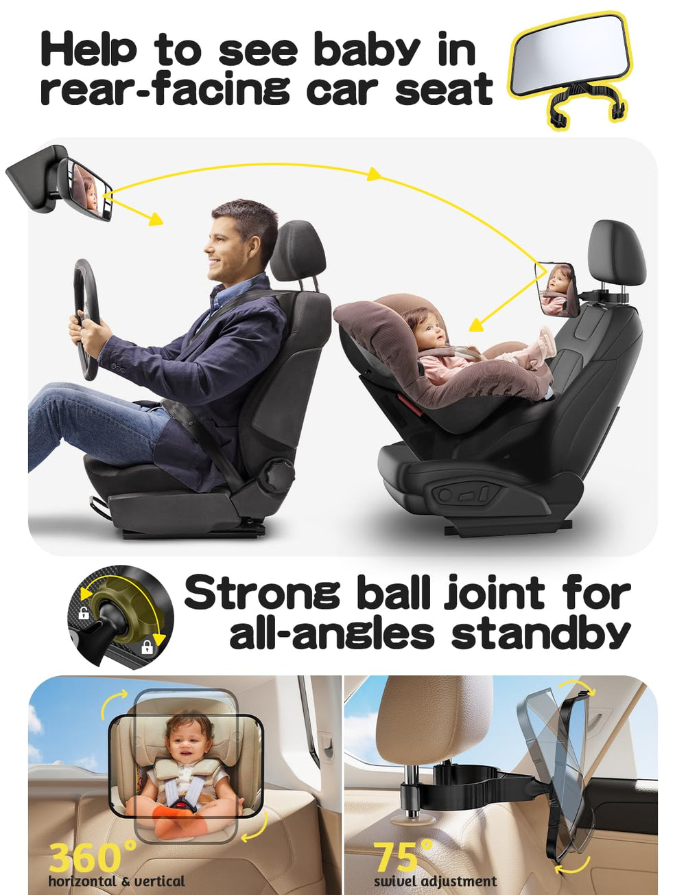 TAZENI Durable ABS and PP materials for long-lasting use