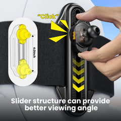 TAZENI shatterproof 11-inch mirror provides wide-angle view of the newborn