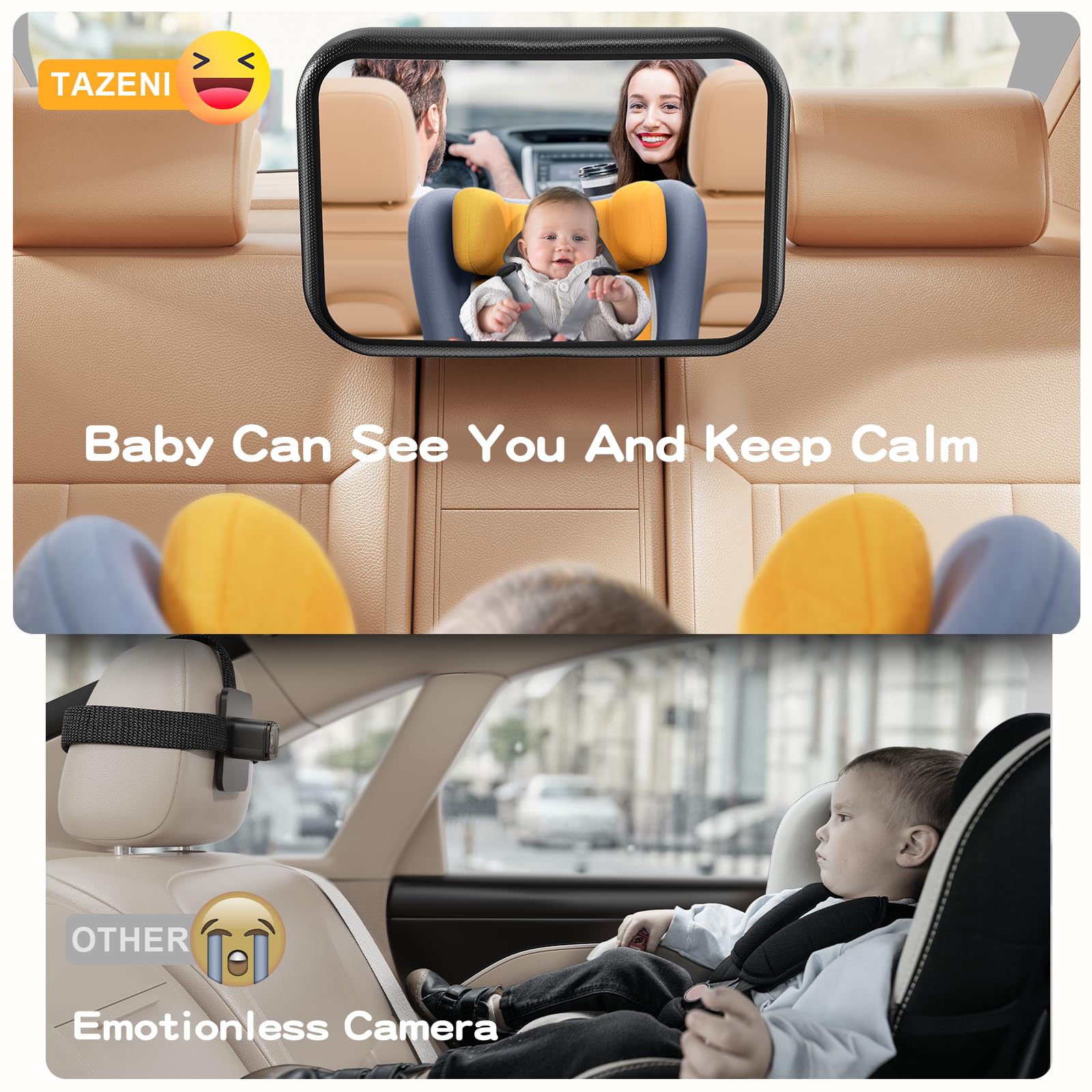 TAZENI easy-install design delivers secure fit in seconds