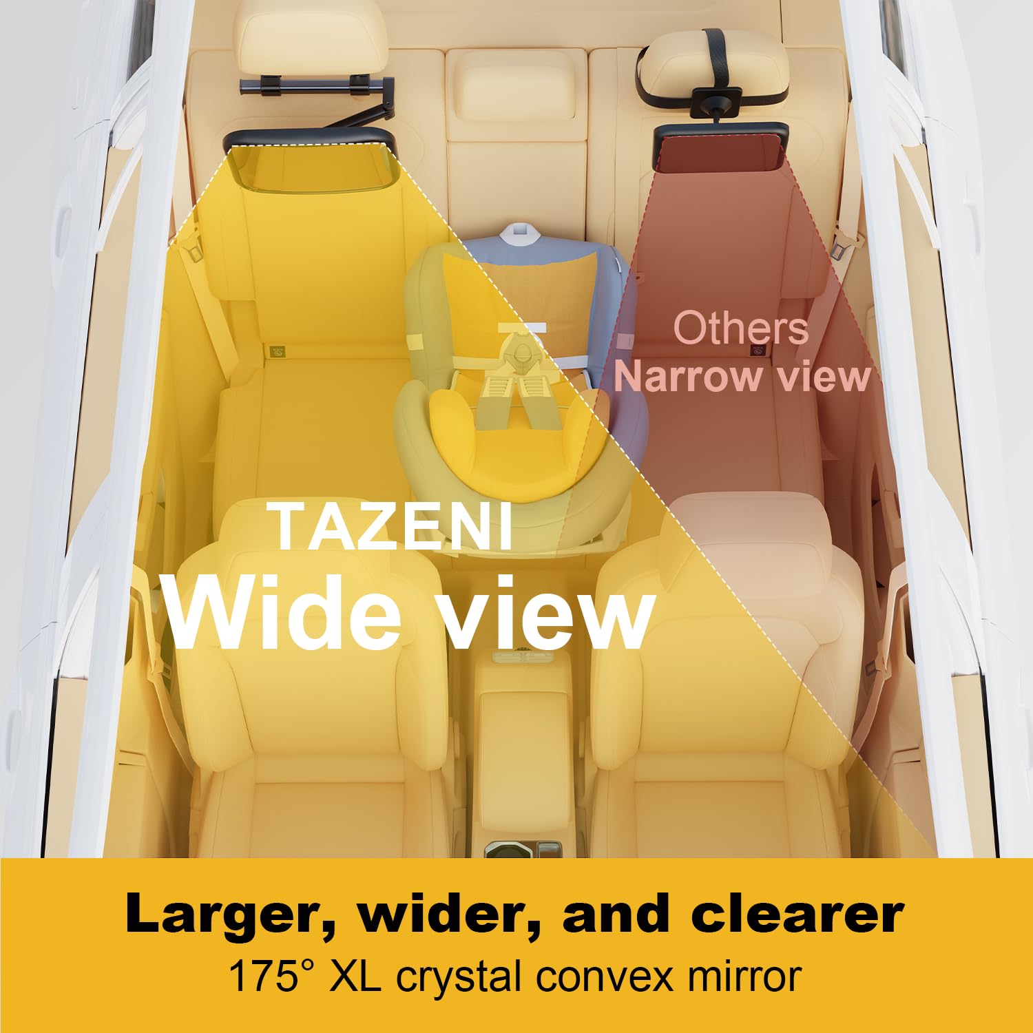 TAZENI shatterproof frame resists cracking during daily use