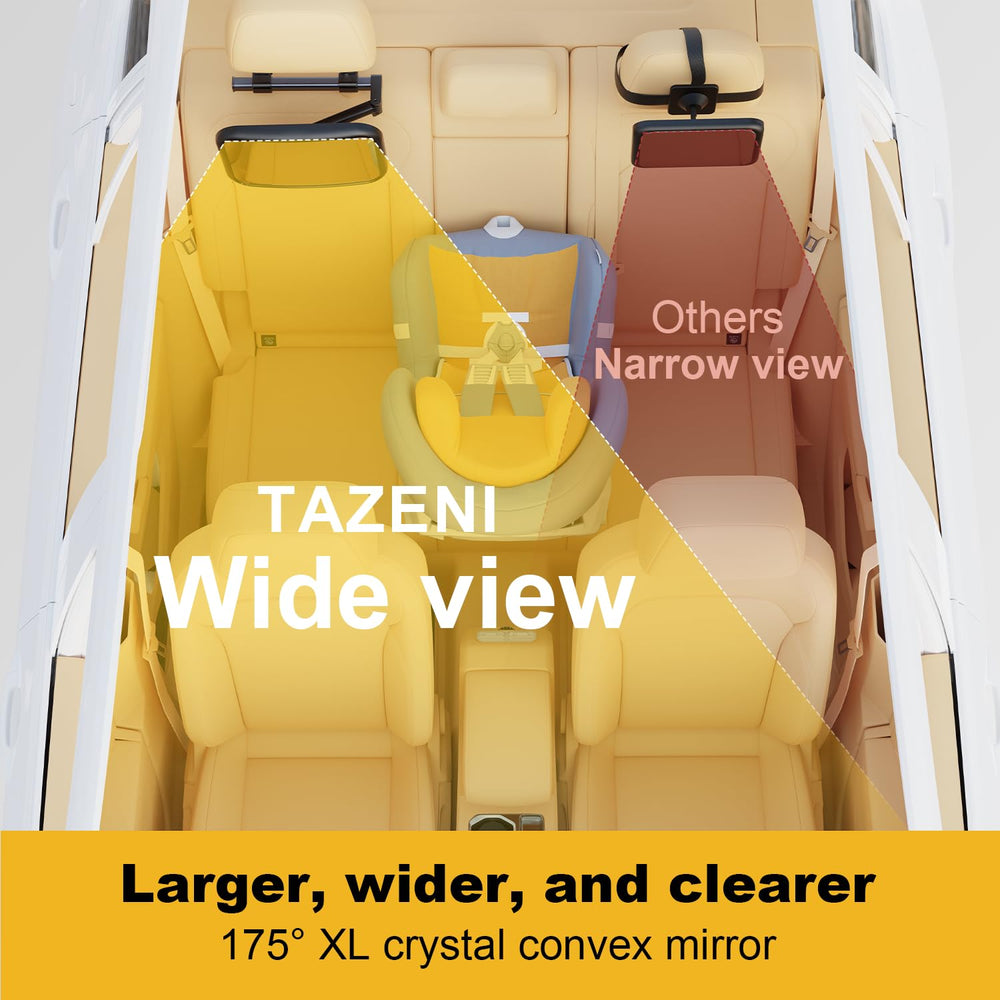 TAZENI shatterproof frame resists cracking during daily use