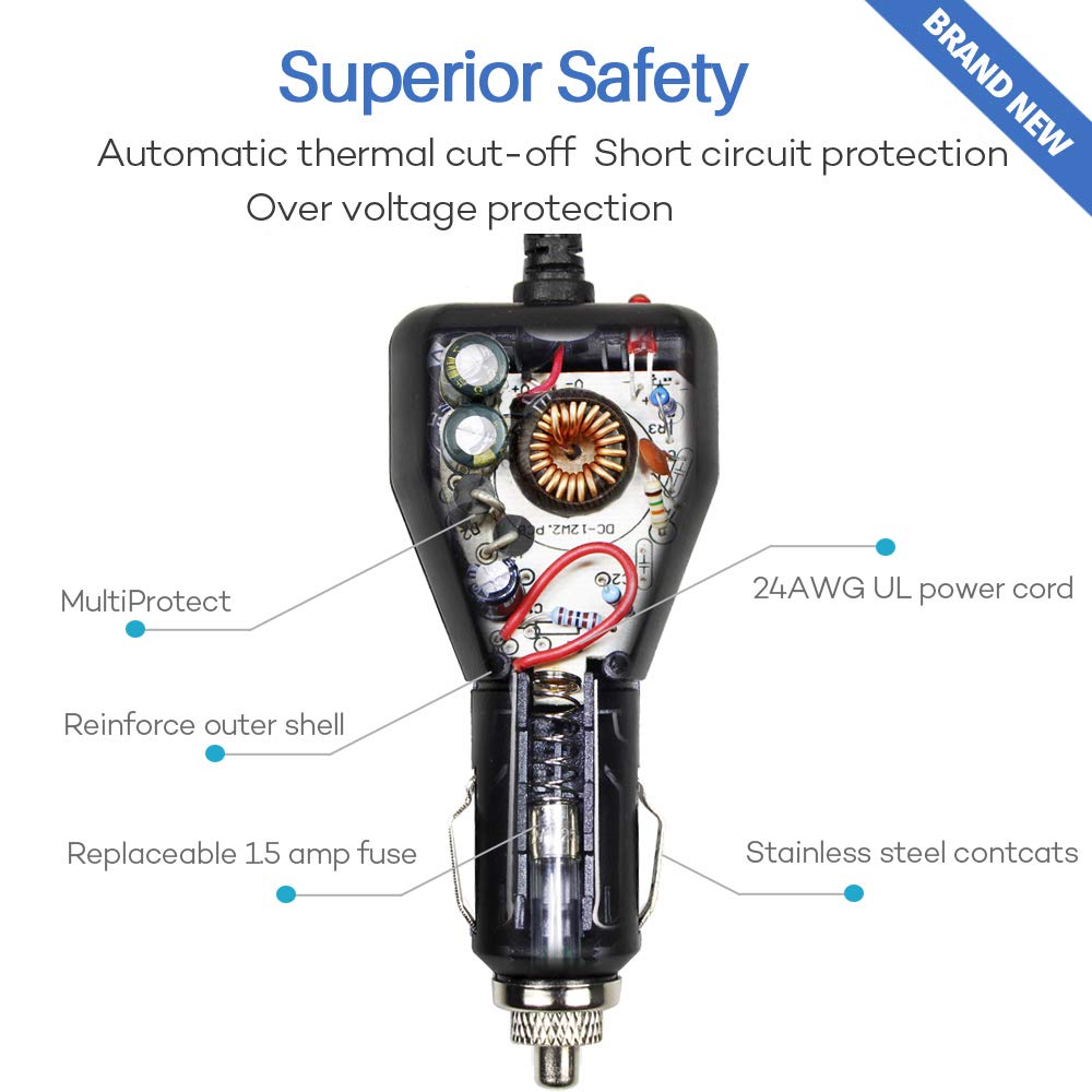 TB Tbuymax overload protection guards the pump when powering on the road.