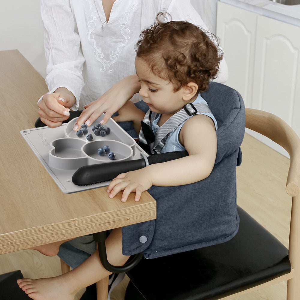 TCBunny Hook-On Chair clamps with non-slip pads provide stable seating