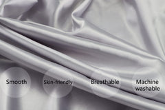 Tcmyyund satin bassinet-sheet elastic edge keeps the sheet securely in place.